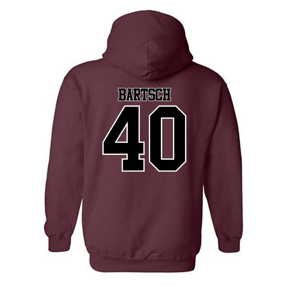 Montana - NCAA Women's Basketball : Danielle Bartsch - Classic Shersey Hooded Sweatshirt-1