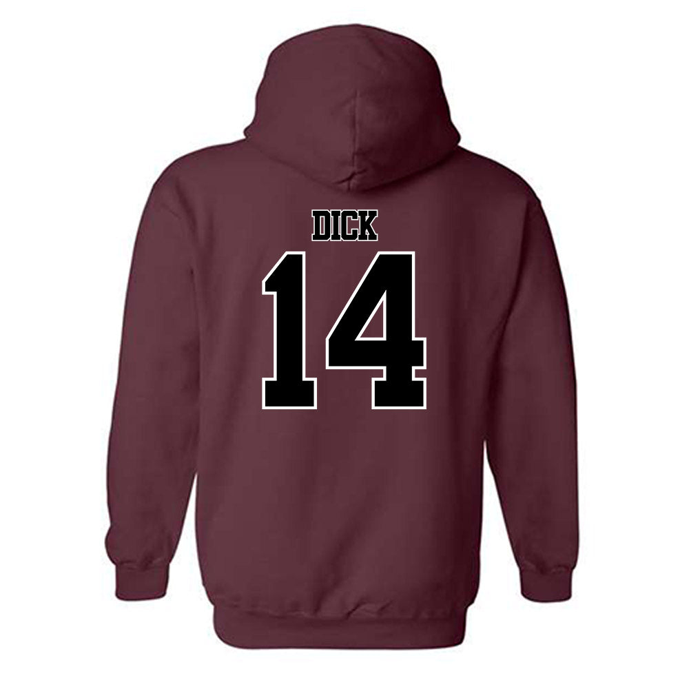 Montana - NCAA Women's Basketball : Lauren Dick - Classic Shersey Hooded Sweatshirt-1
