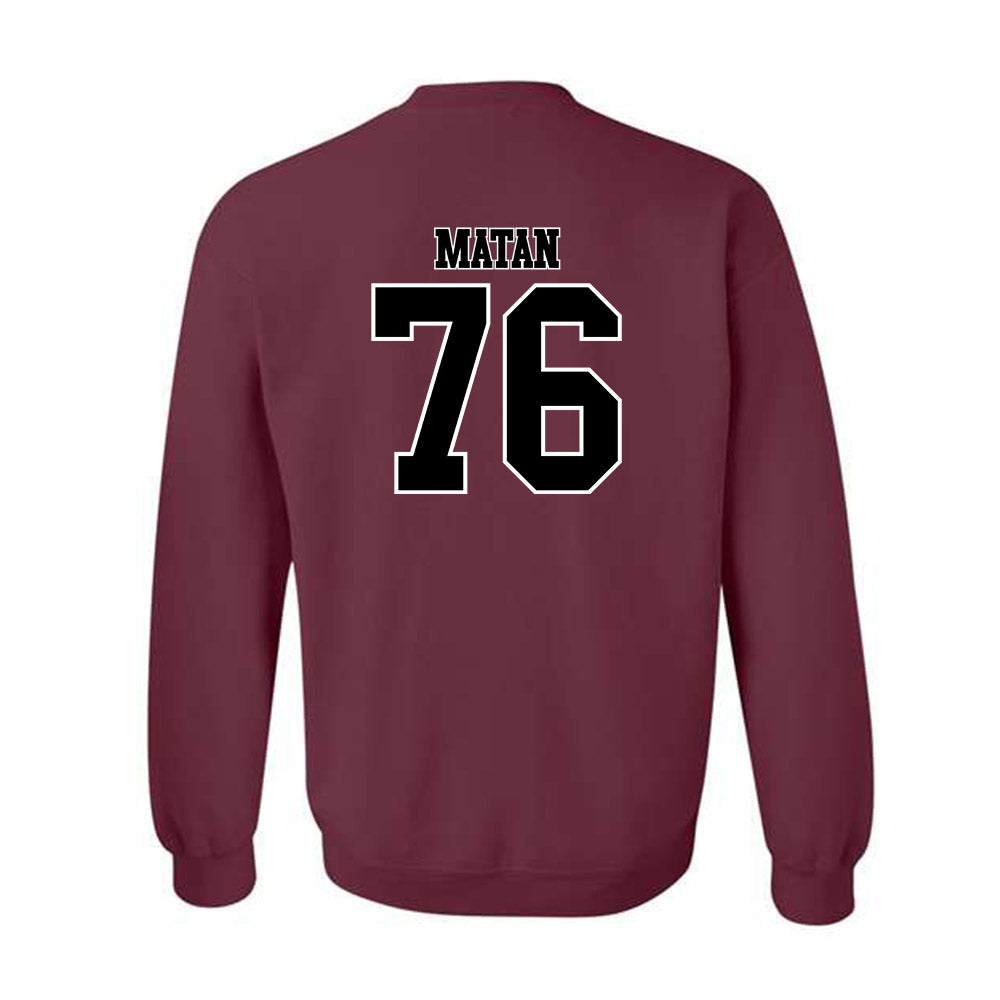 Montana - NCAA Football : Patrick Matan - Classic Shersey Crewneck Sweatshirt-1