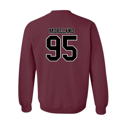 Montana - NCAA Football : Derek Moreland - Classic Shersey Crewneck Sweatshirt-1