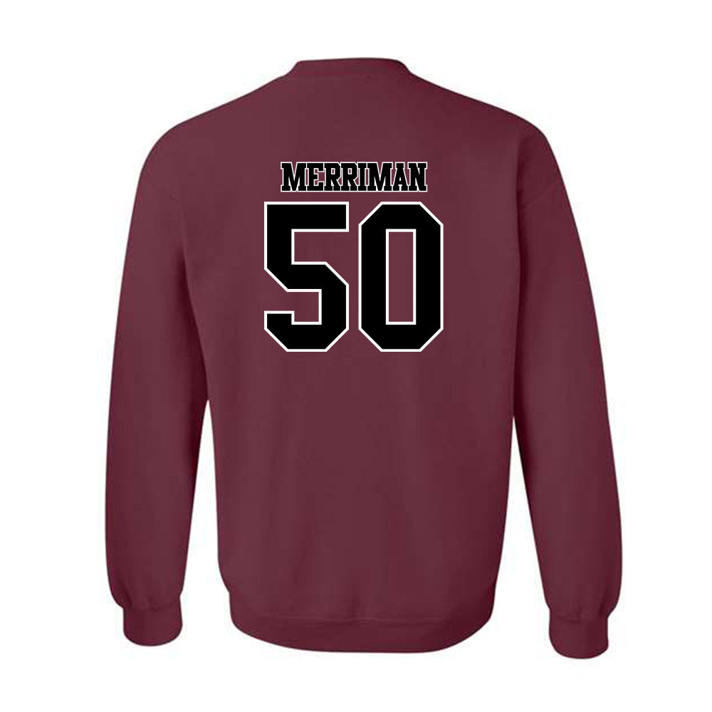 Montana - NCAA Football : Sam Merriman - Classic Shersey Crewneck Sweatshirt-1