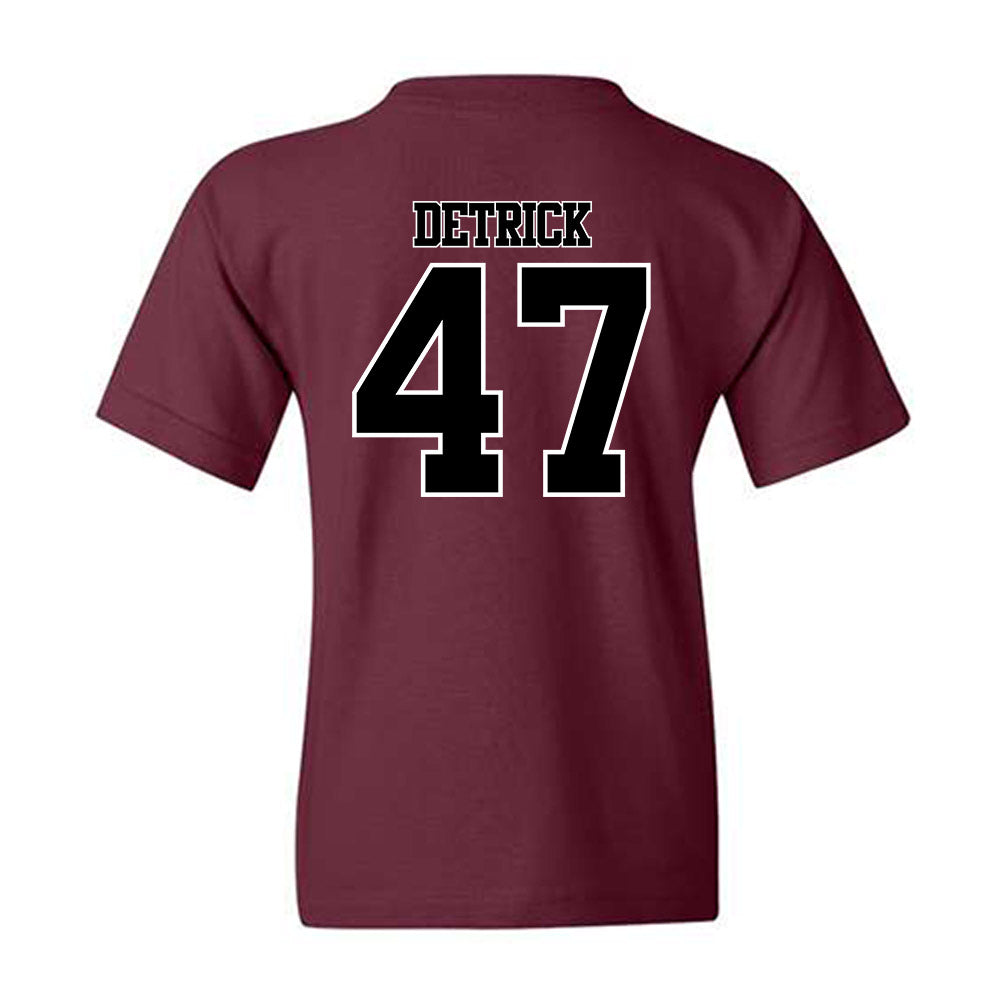 Montana - NCAA Football : Kellen Detrick - Classic Shersey Youth T-Shirt-1