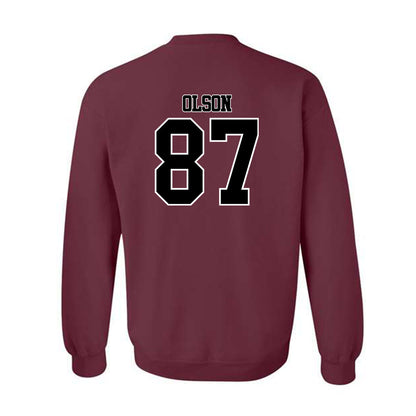 Montana - NCAA Football : Jake Olson - Classic Shersey Crewneck Sweatshirt