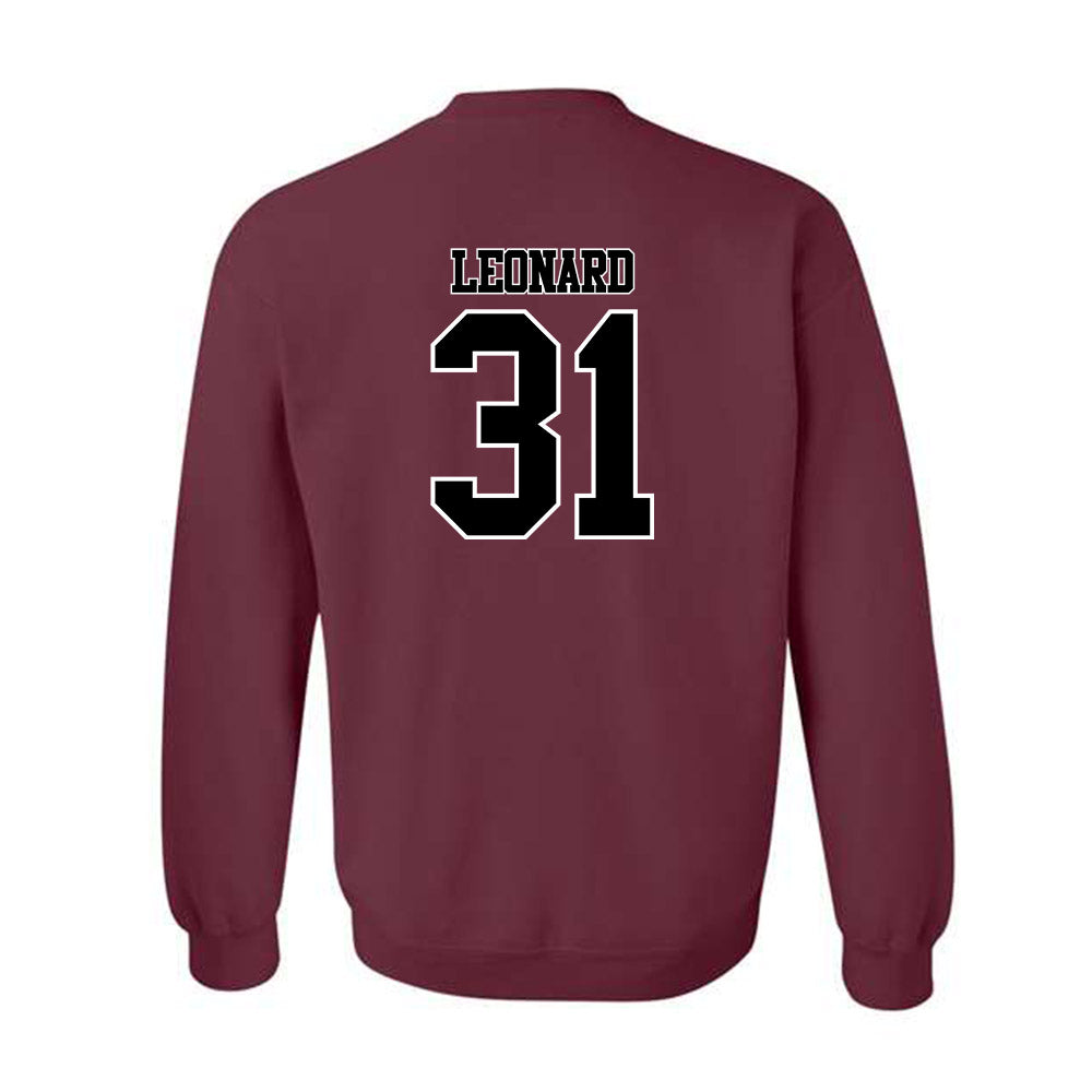 Montana - NCAA Football : Geno Leonard - Classic Shersey Crewneck Sweatshirt-1