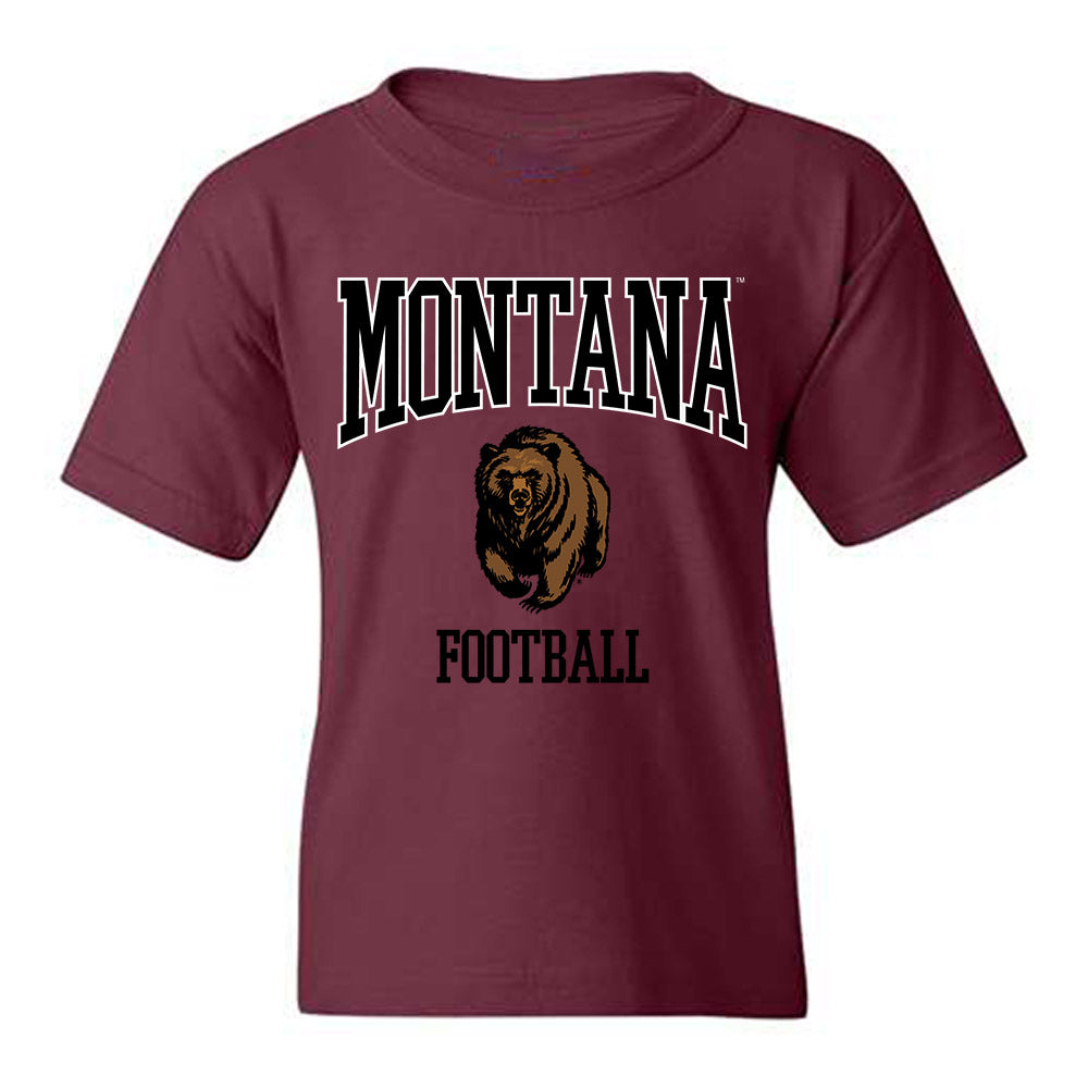 Montana - NCAA Football : rashid Mansour - Classic Shersey Youth T-Shirt-0