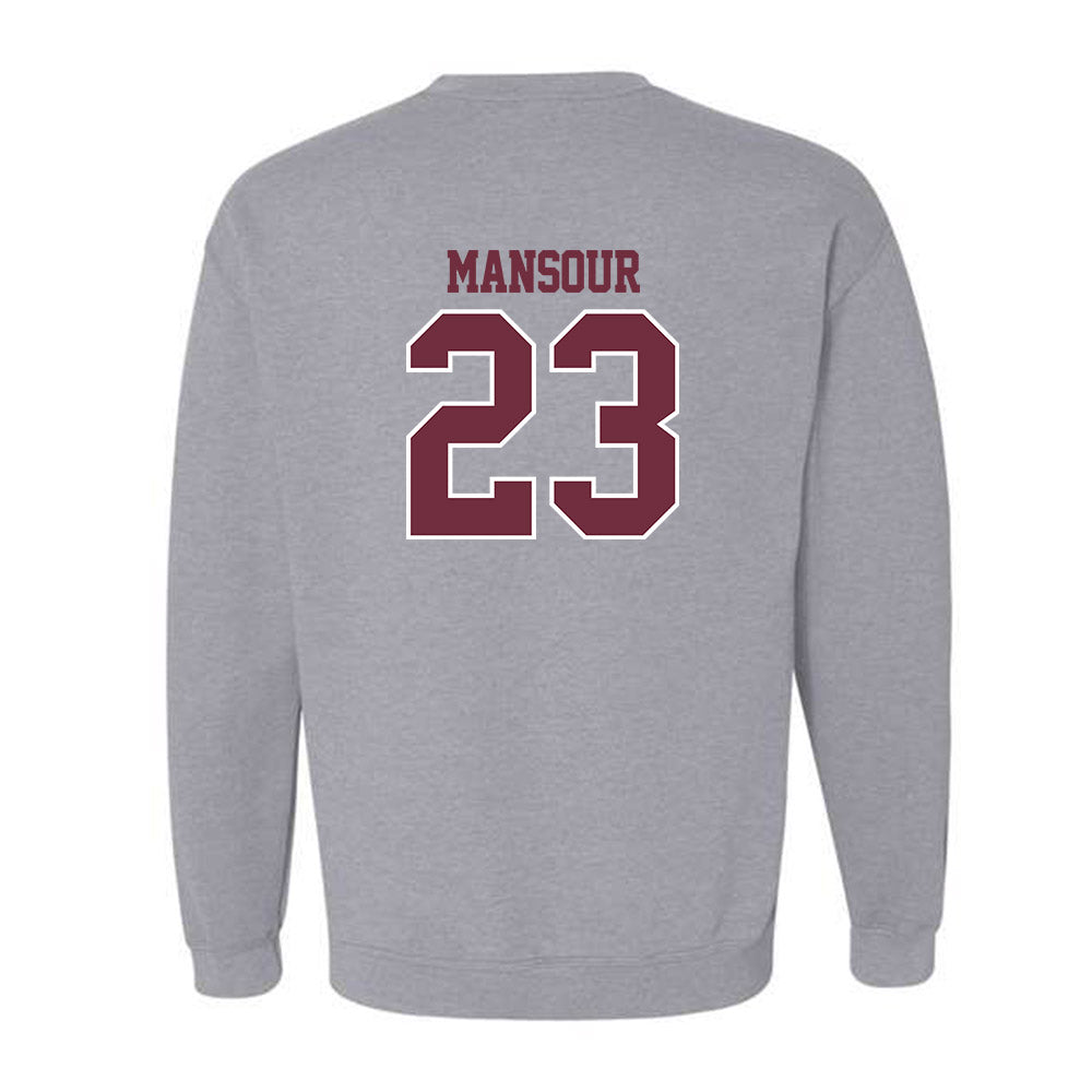 Montana - NCAA Football : rashid Mansour - Classic Shersey Crewneck Sweatshirt-1