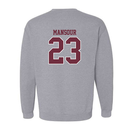 Montana - NCAA Football : rashid Mansour - Classic Shersey Crewneck Sweatshirt-1