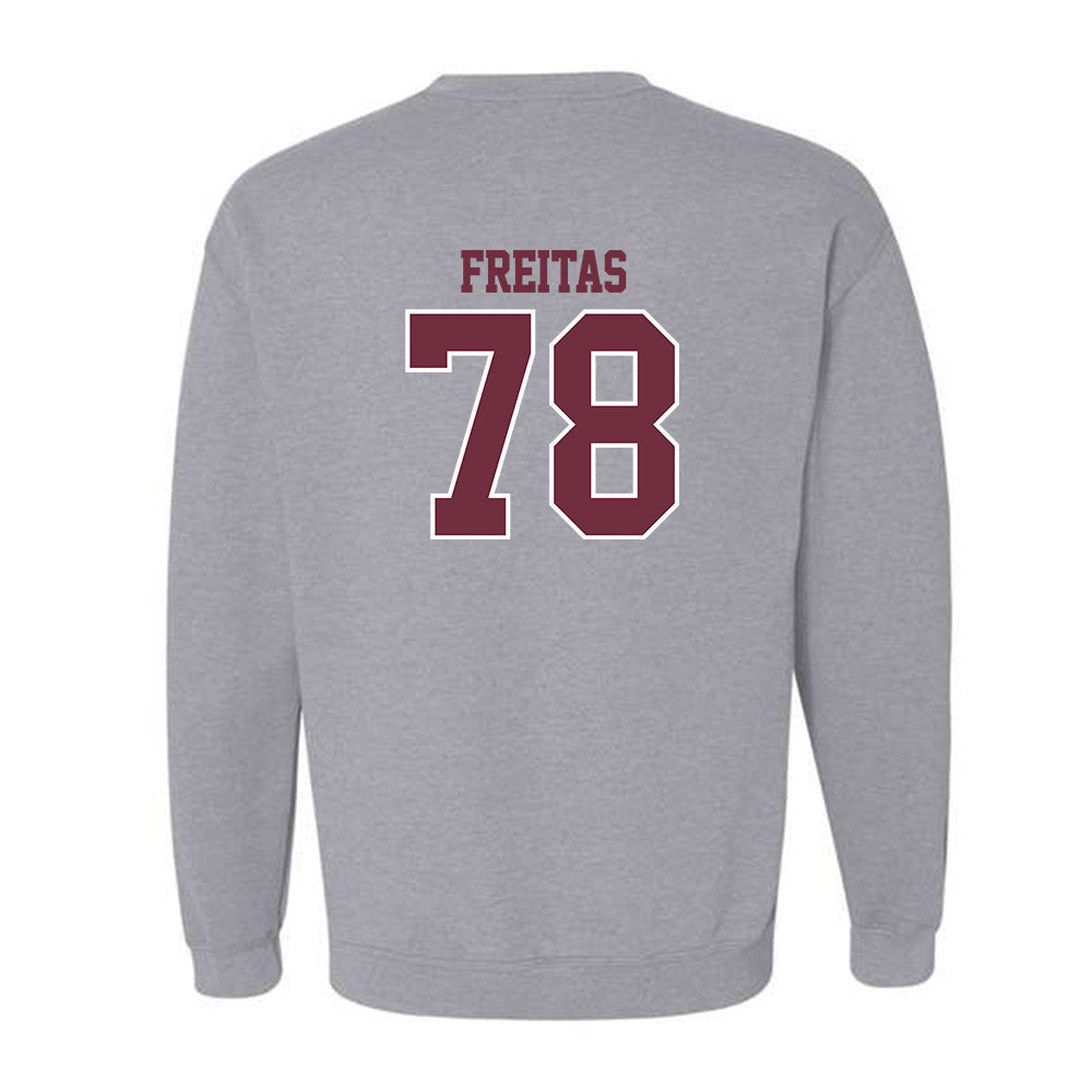 Montana - NCAA Football : Lucas Freitas - Classic Shersey Crewneck Sweatshirt