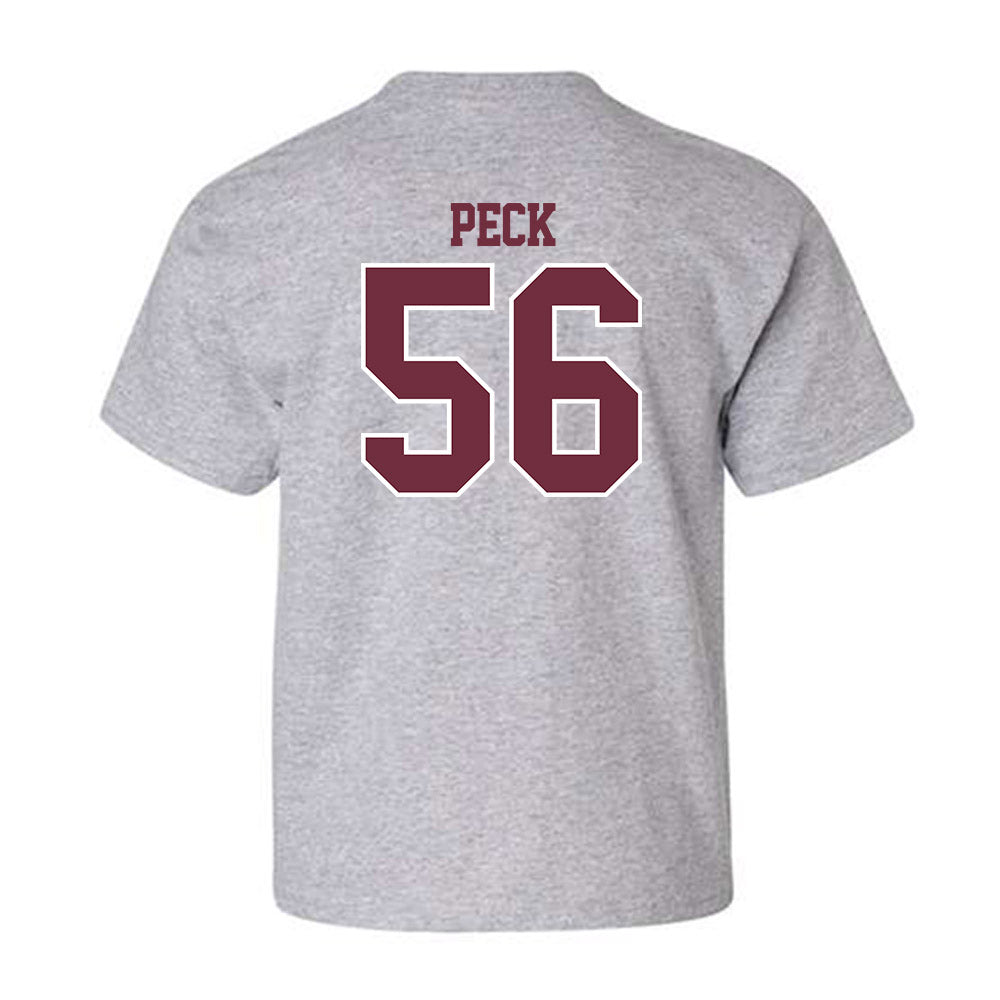 Montana - NCAA Football : Hunter Peck - Classic Shersey Youth T-Shirt-1