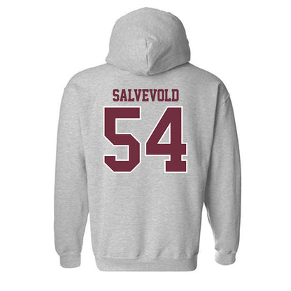 Montana - NCAA Football : Bridger Salvevold - Classic Shersey Hooded Sweatshirt-1