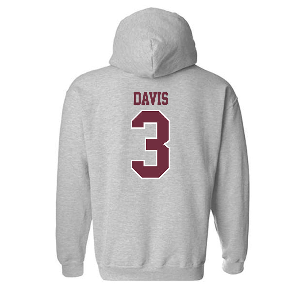 Montana - NCAA Football : brooks davis - Classic Shersey Hooded Sweatshirt-1