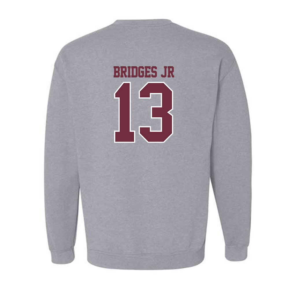 Montana - NCAA Football : Lekeldrick Bridges Jr - Classic Shersey Crewneck Sweatshirt-1