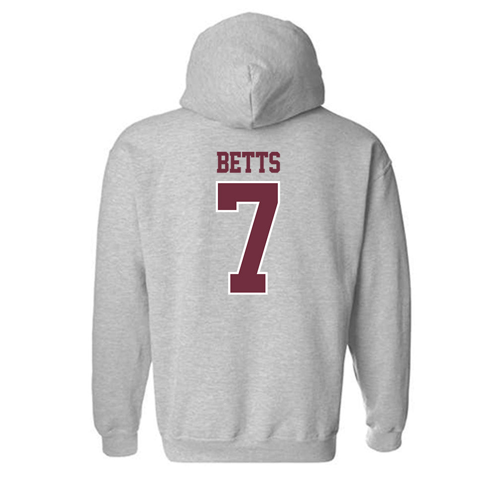 Montana - NCAA Men's Basketball : Kadyn Betts - Classic Shersey Hooded Sweatshirt-1
