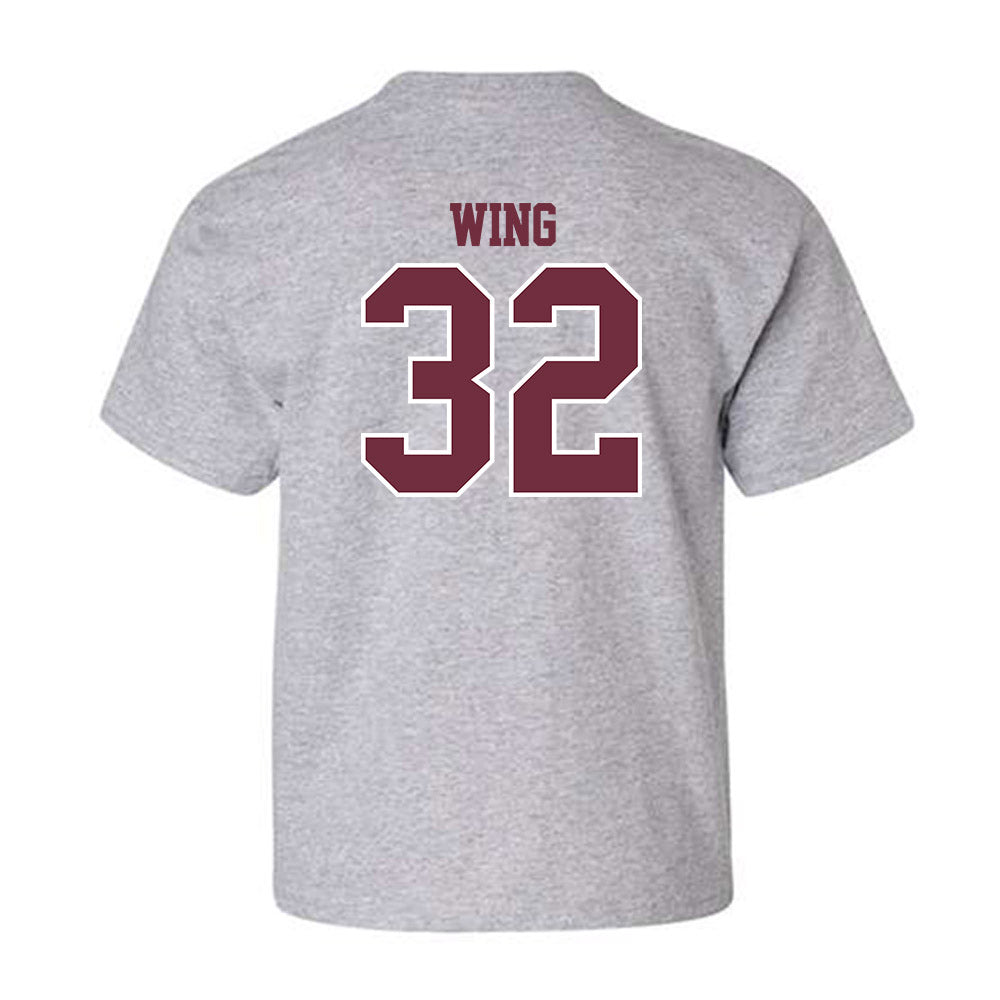 Montana - NCAA Football : Peyton Wing - Classic Shersey Youth T-Shirt-1