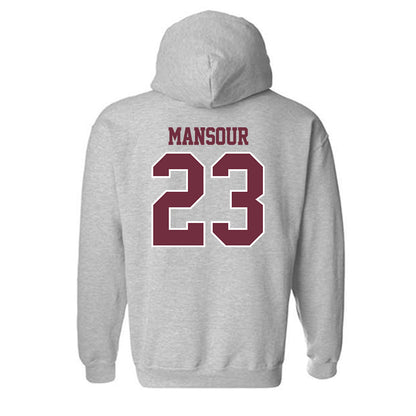 Montana - NCAA Football : rashid Mansour - Classic Shersey Hooded Sweatshirt-1