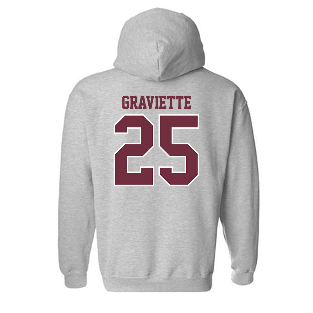 Montana - NCAA Softball : Gracyn Graviette - Classic Shersey Hooded Sweatshirt-1