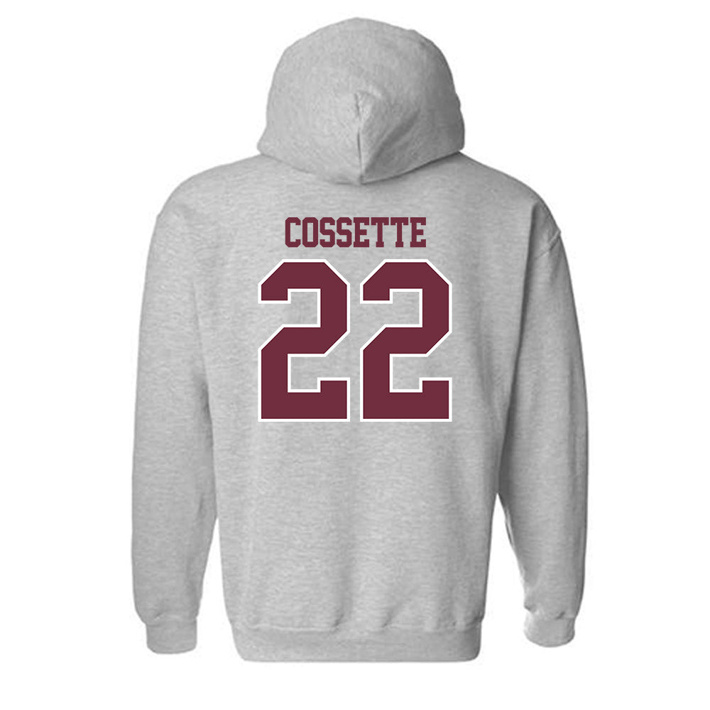 Montana - NCAA Women's Basketball : Ava Cossette - Classic Shersey Hooded Sweatshirt-1