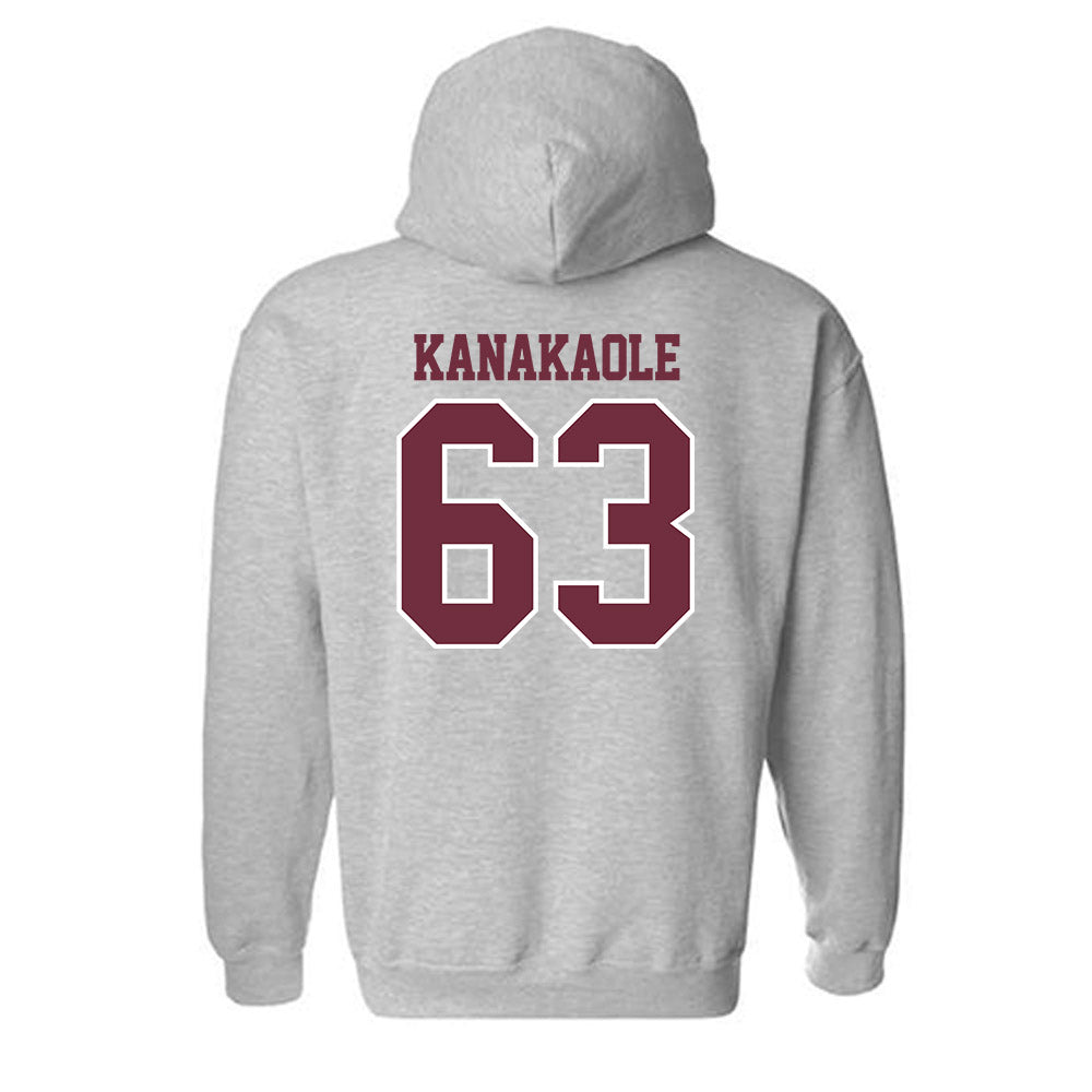 Montana - NCAA Football : Kaikoa Kanakaole - Classic Shersey Hooded Sweatshirt-1