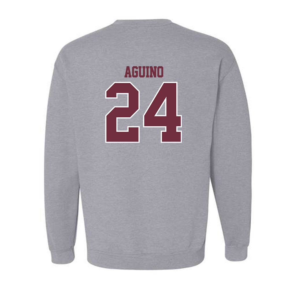 Montana - NCAA Men's Basketball : Kenyon Aguino - Classic Shersey Crewneck Sweatshirt-1