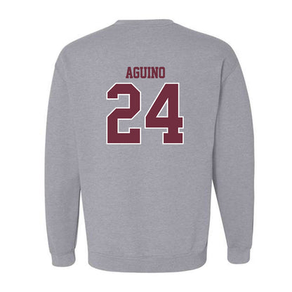 Montana - NCAA Men's Basketball : Kenyon Aguino - Classic Shersey Crewneck Sweatshirt-1