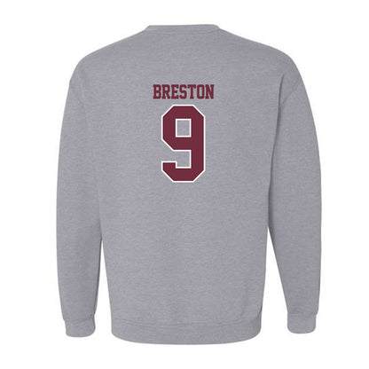 Montana - NCAA Football : Justus Breston - Classic Shersey Crewneck Sweatshirt-1
