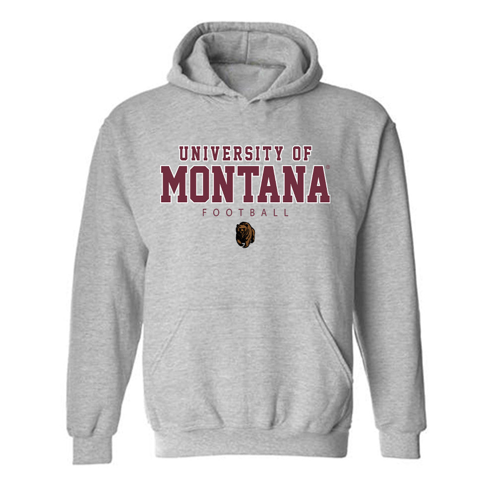 Montana - NCAA Football : Kaikoa Kanakaole - Classic Shersey Hooded Sweatshirt-0