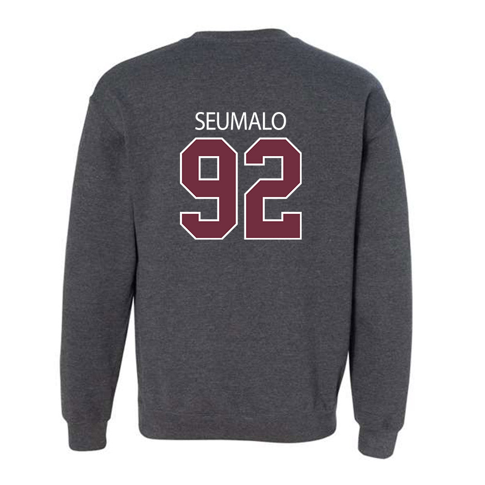 Montana - NCAA Football : Zekiel Seumalo - Classic Shersey Crewneck Sweatshirt-1