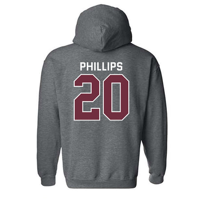 Montana - NCAA Football : BJ Phillips - Classic Shersey Hooded Sweatshirt