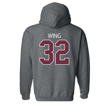Montana - NCAA Football : Peyton Wing - Classic Shersey Hooded Sweatshirt-1