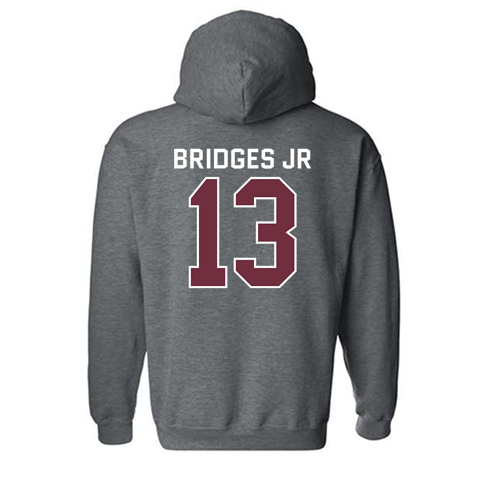 Montana - NCAA Football : Lekeldrick Bridges Jr - Classic Shersey Hooded Sweatshirt-1