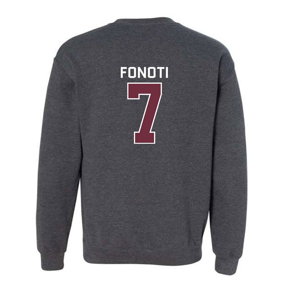 Montana - NCAA Football : Va'aimalae Fonoti - Classic Shersey Crewneck Sweatshirt