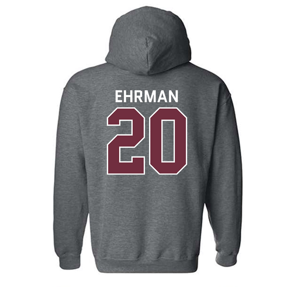 Montana - NCAA Women's Basketball : Remignton Ehrman - Classic Shersey Hooded Sweatshirt-1