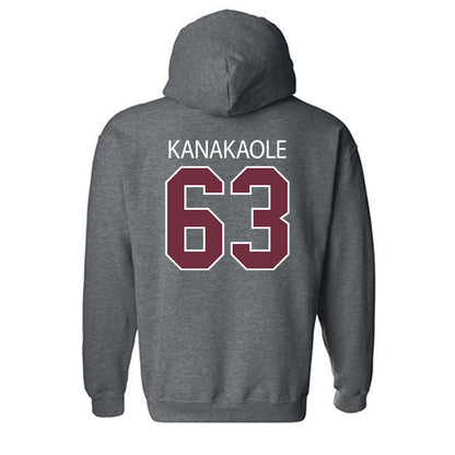 Montana - NCAA Football : Kaikoa Kanakaole - Classic Shersey Hooded Sweatshirt-1
