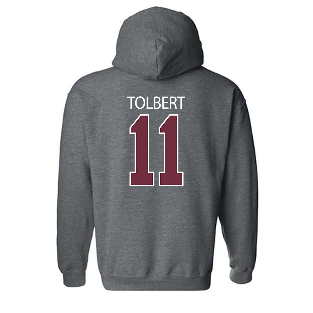 Montana - NCAA Football : Elijawah Tolbert - Classic Shersey Hooded Sweatshirt-1