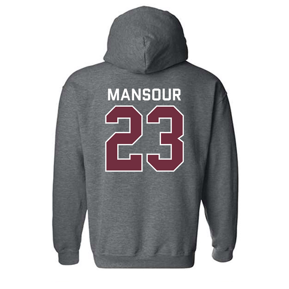 Montana - NCAA Football : rashid Mansour - Classic Shersey Hooded Sweatshirt-1