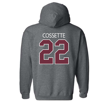 Montana - NCAA Women's Basketball : Ava Cossette - Classic Shersey Hooded Sweatshirt-1