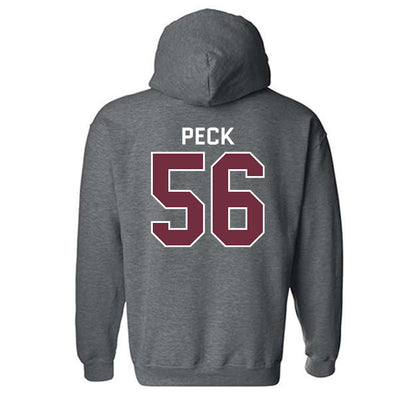 Montana - NCAA Football : Hunter Peck - Classic Shersey Hooded Sweatshirt-1