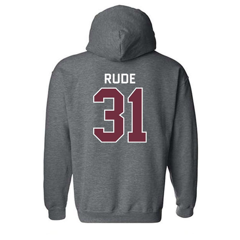 Montana - NCAA Women's Soccer : Malli Rude - Classic Shersey Hooded Sweatshirt-1