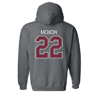 Montana - NCAA Men's Basketball : Luke Moxon - Classic Shersey Hooded Sweatshirt-1