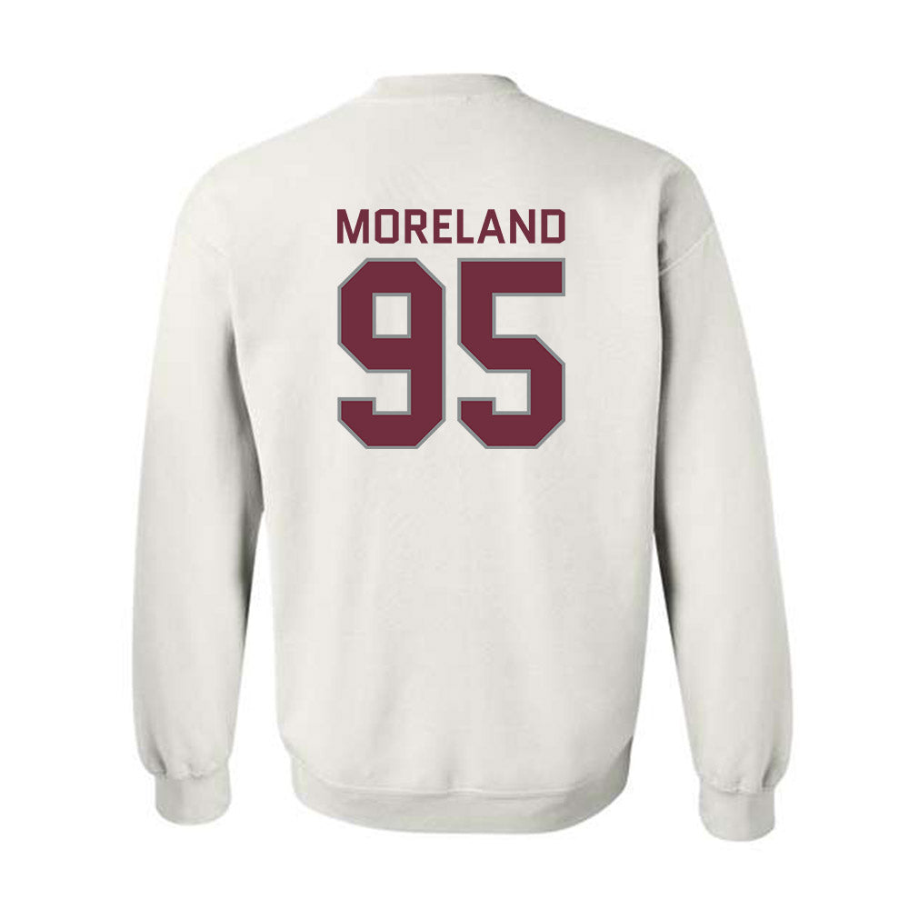 Montana - NCAA Football : Derek Moreland - Classic Shersey Crewneck Sweatshirt-1