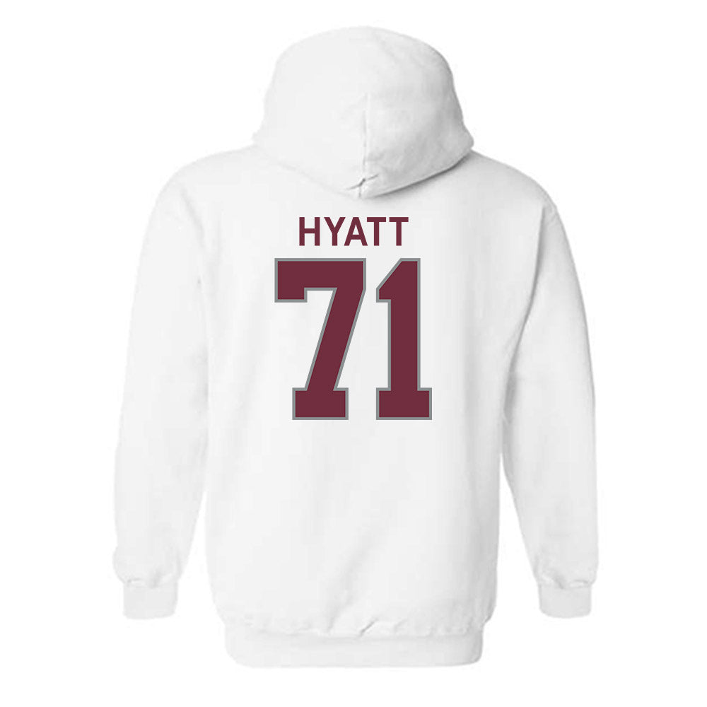 Montana - NCAA Football : Quinlan Hyatt - Classic Shersey Hooded Sweatshirt-1
