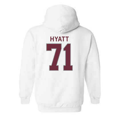 Montana - NCAA Football : Quinlan Hyatt - Classic Shersey Hooded Sweatshirt-1