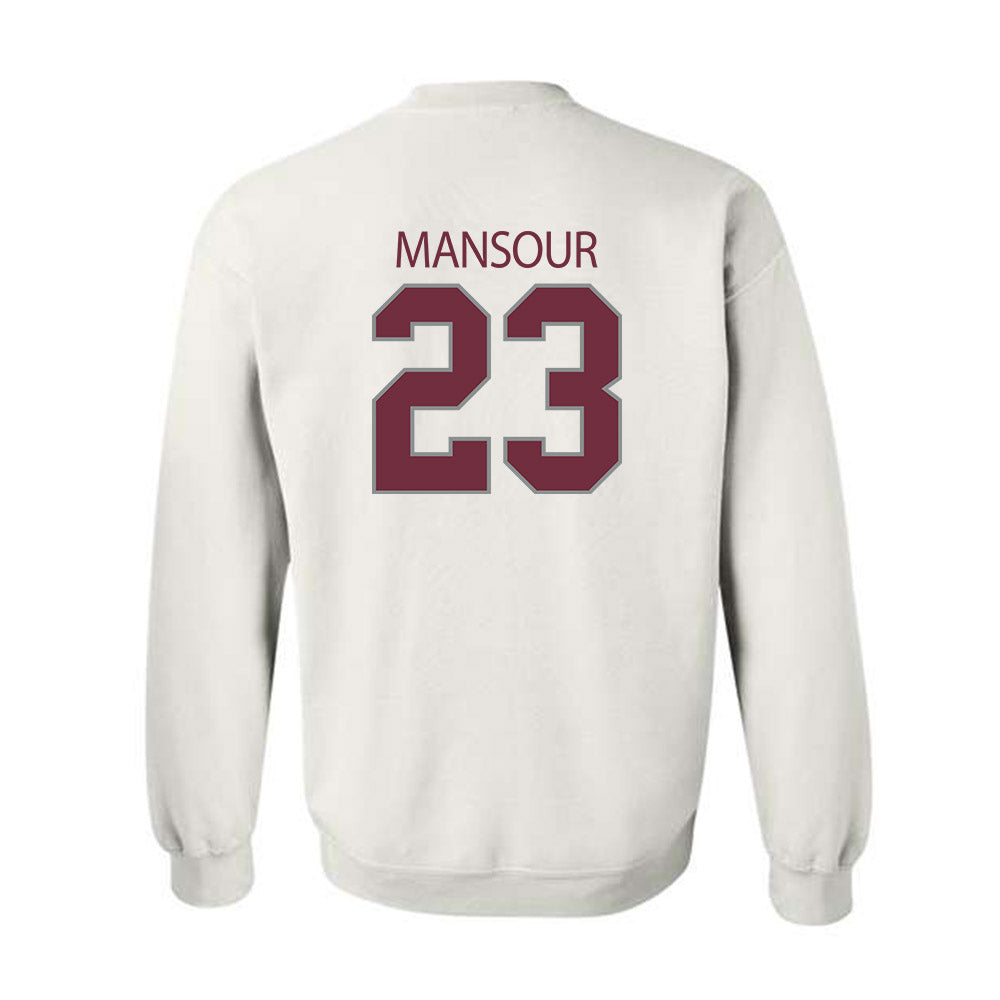 Montana - NCAA Football : rashid Mansour - Classic Shersey Crewneck Sweatshirt-1