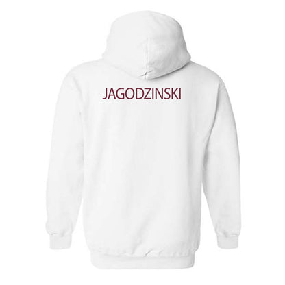 Montana - NCAA Men's Track & Field : Sam Jagodzinski - Classic Shersey Hooded Sweatshirt-1