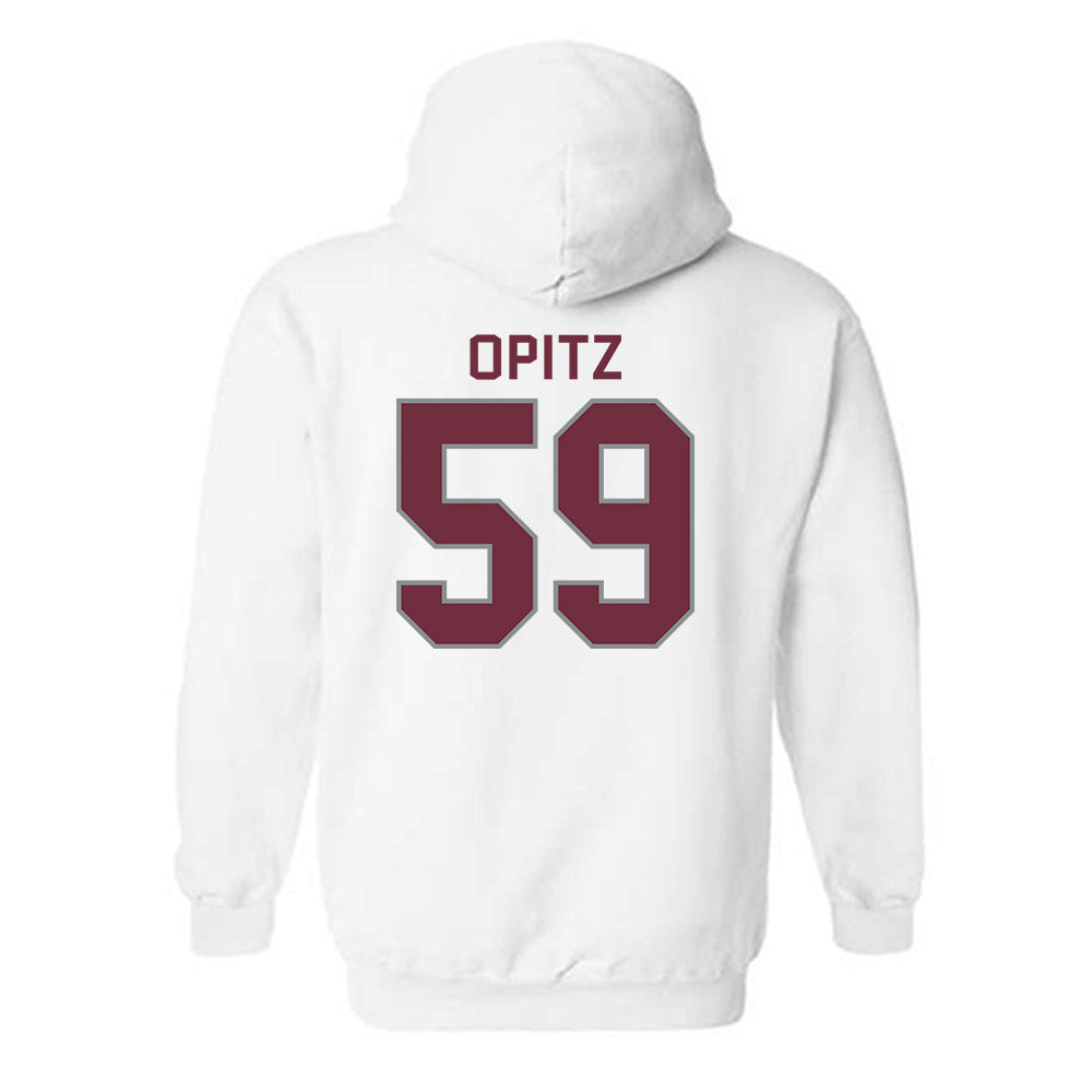 Montana - NCAA Football : Hayden Opitz - Classic Shersey Hooded Sweatshirt-1