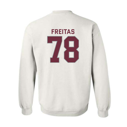 Montana - NCAA Football : Lucas Freitas - Classic Shersey Crewneck Sweatshirt