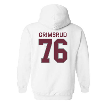 Montana - NCAA Football : Journey Grimsrud - Classic Shersey Hooded Sweatshirt