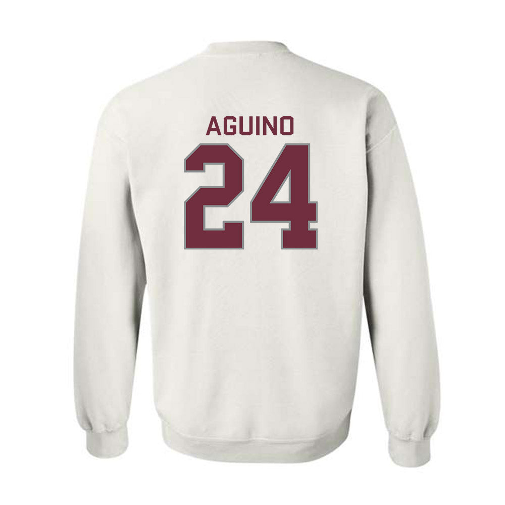 Montana - NCAA Men's Basketball : Kenyon Aguino - Classic Shersey Crewneck Sweatshirt-1