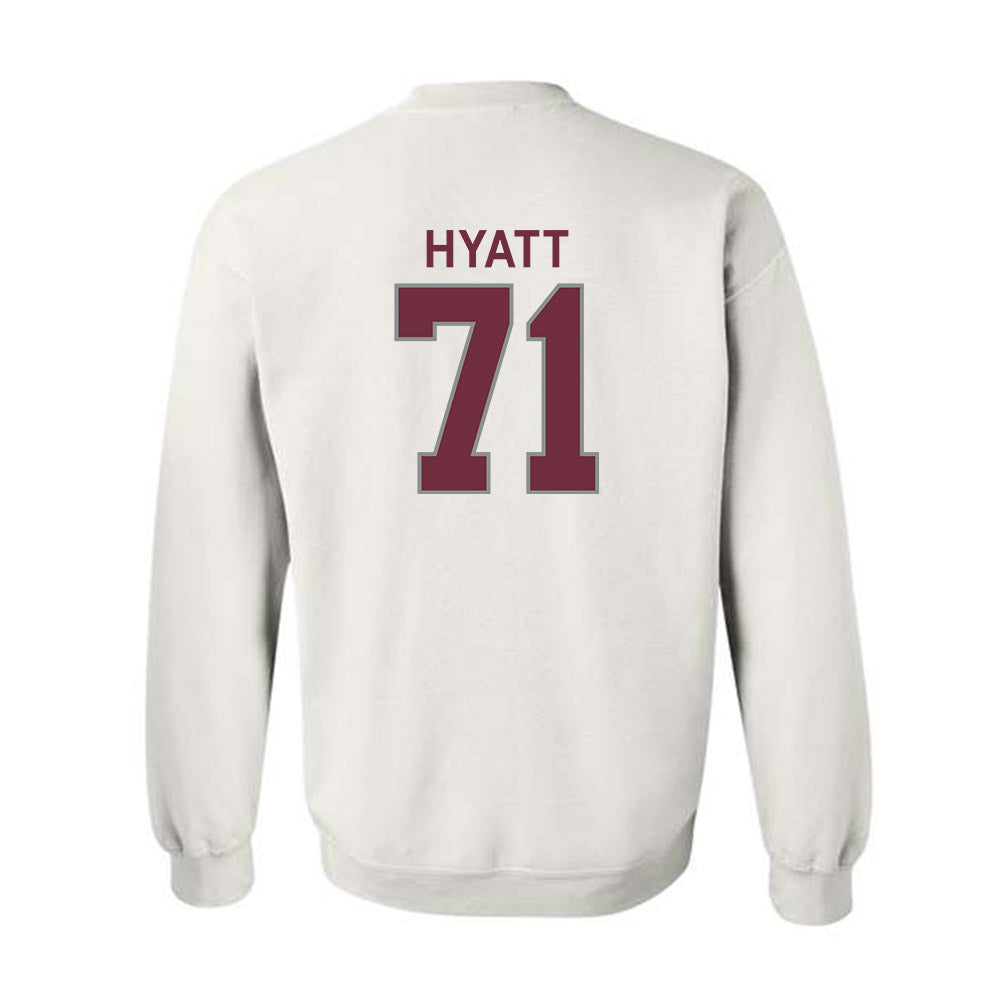 Montana - NCAA Football : Quinlan Hyatt - Classic Shersey Crewneck Sweatshirt-1