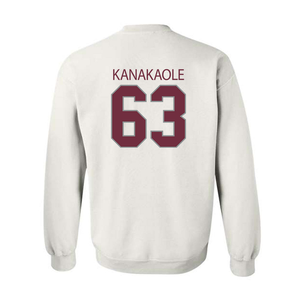 Montana - NCAA Football : Kaikoa Kanakaole - Classic Shersey Crewneck Sweatshirt-1